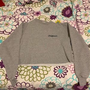 Cropped Brandy Melville Sweatshirt